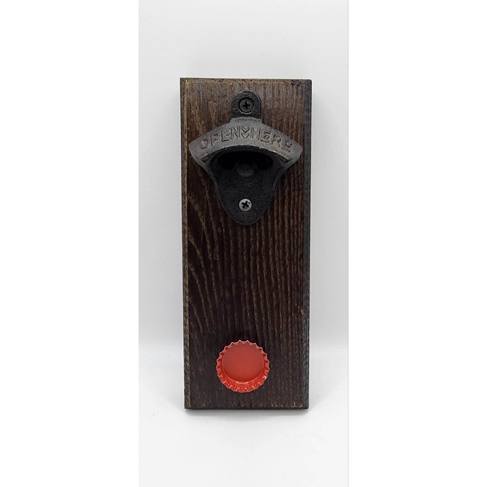 Bottle Opener Magnetic Sharper‎ Image Cap Collector Beer Bar Soda Pop